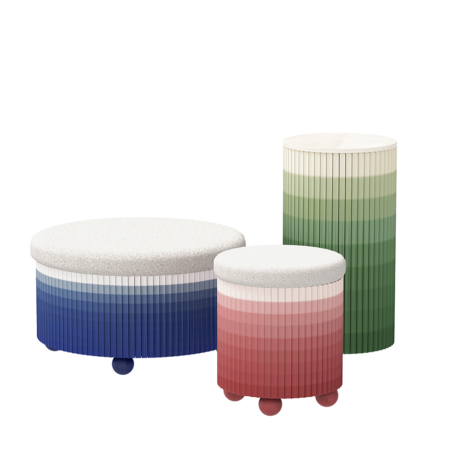 Verdeluxe Storage High Stool